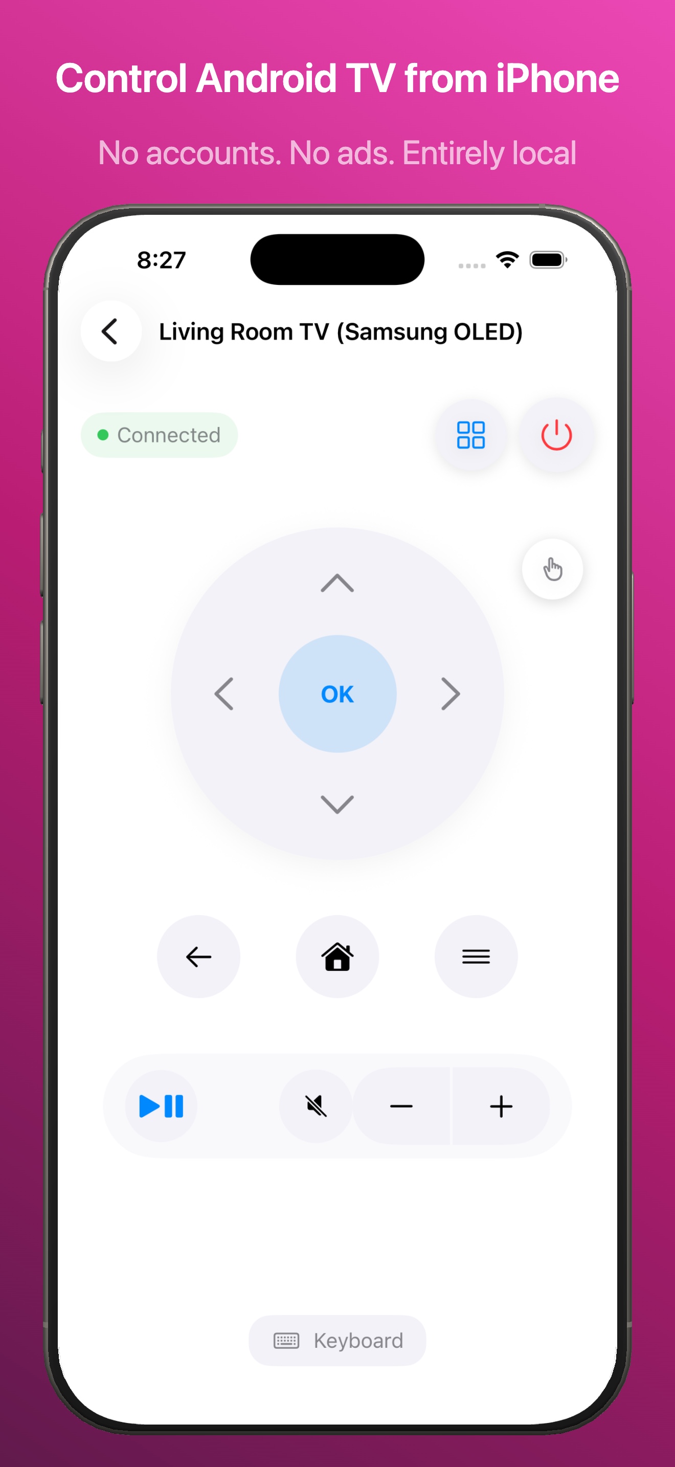Android Remote+ screenshot 1