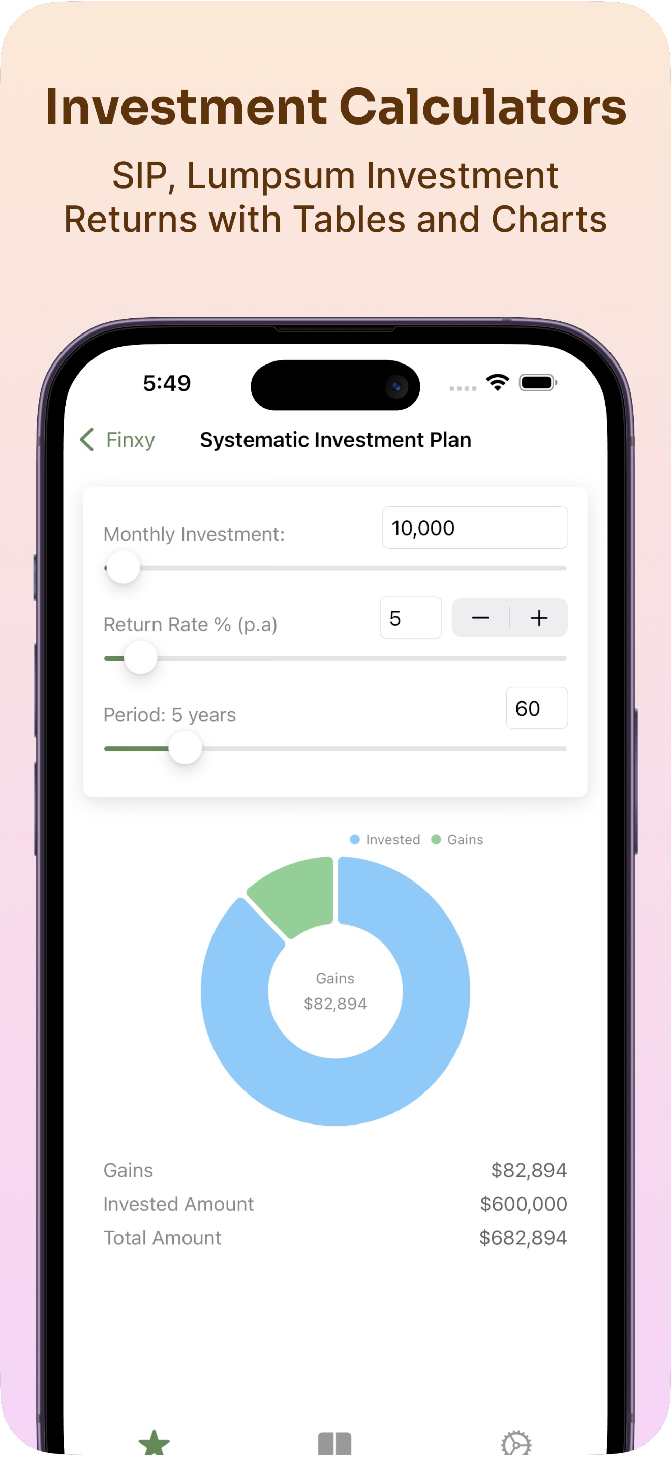 Finxy screenshot 2