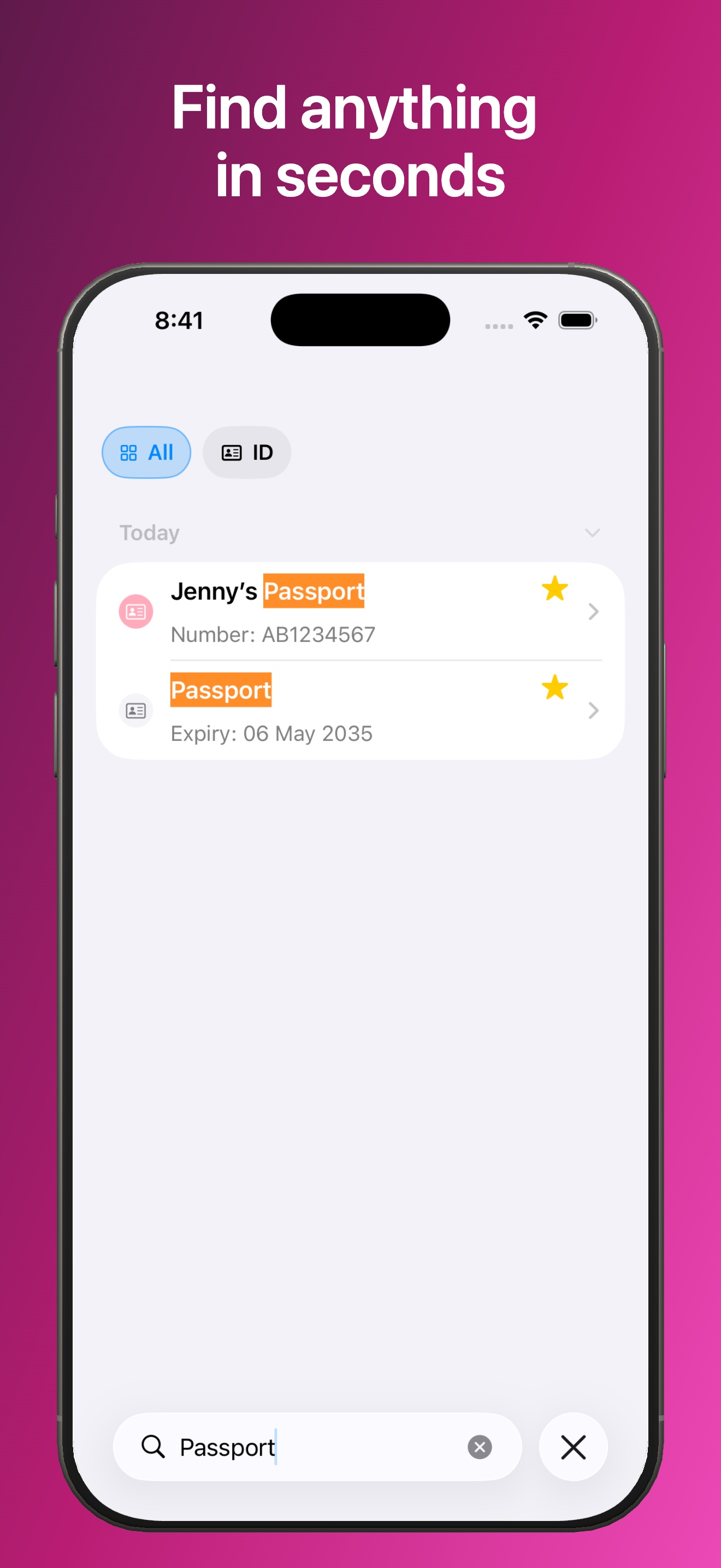 Lookup screenshot 2