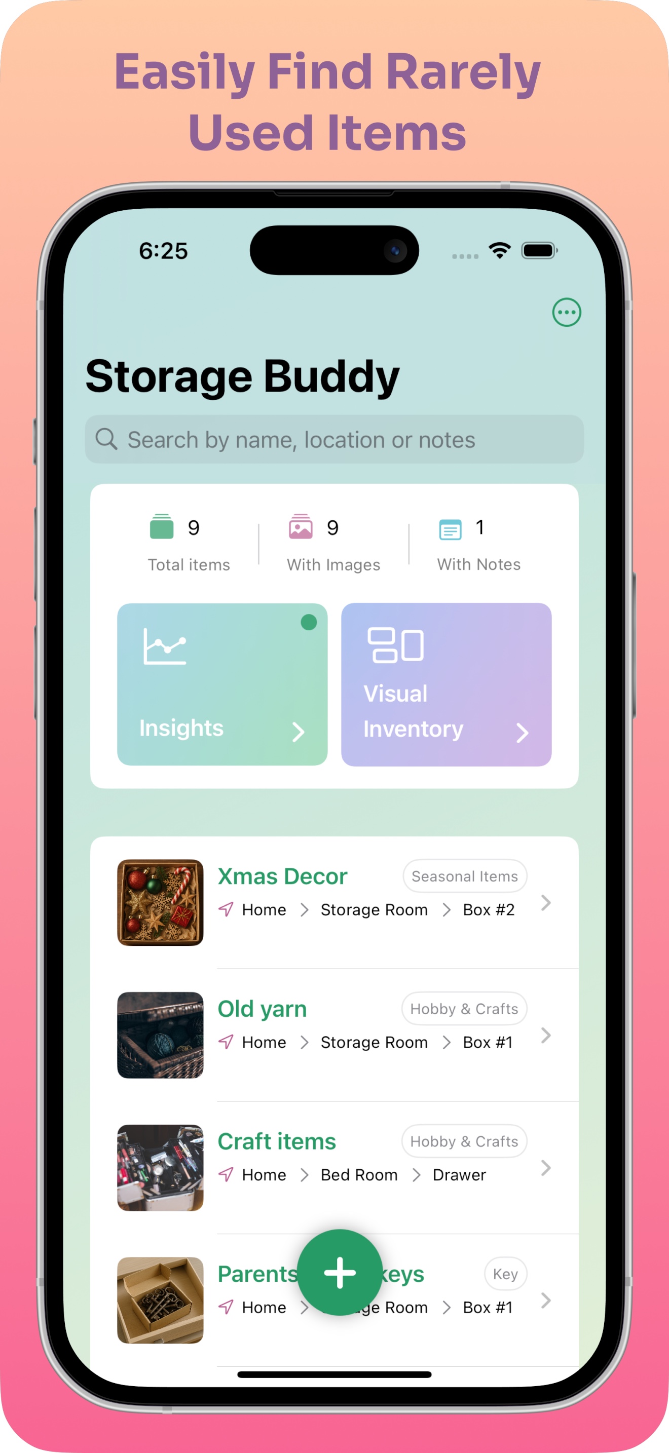 Storage Buddy screenshot 1